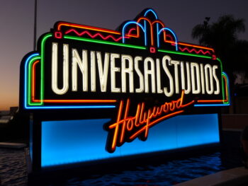 Universal Studios Hollywood Sign 350x263 