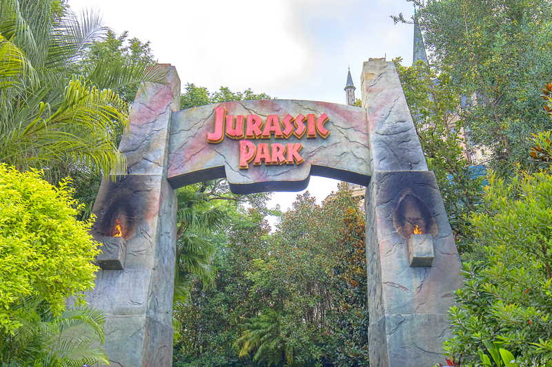 As atrações da Jurassic Park no Islands of Adventure – Orlando do dia