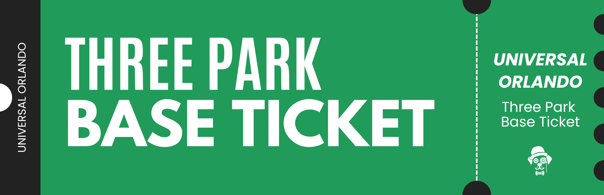 3-park base tickets
